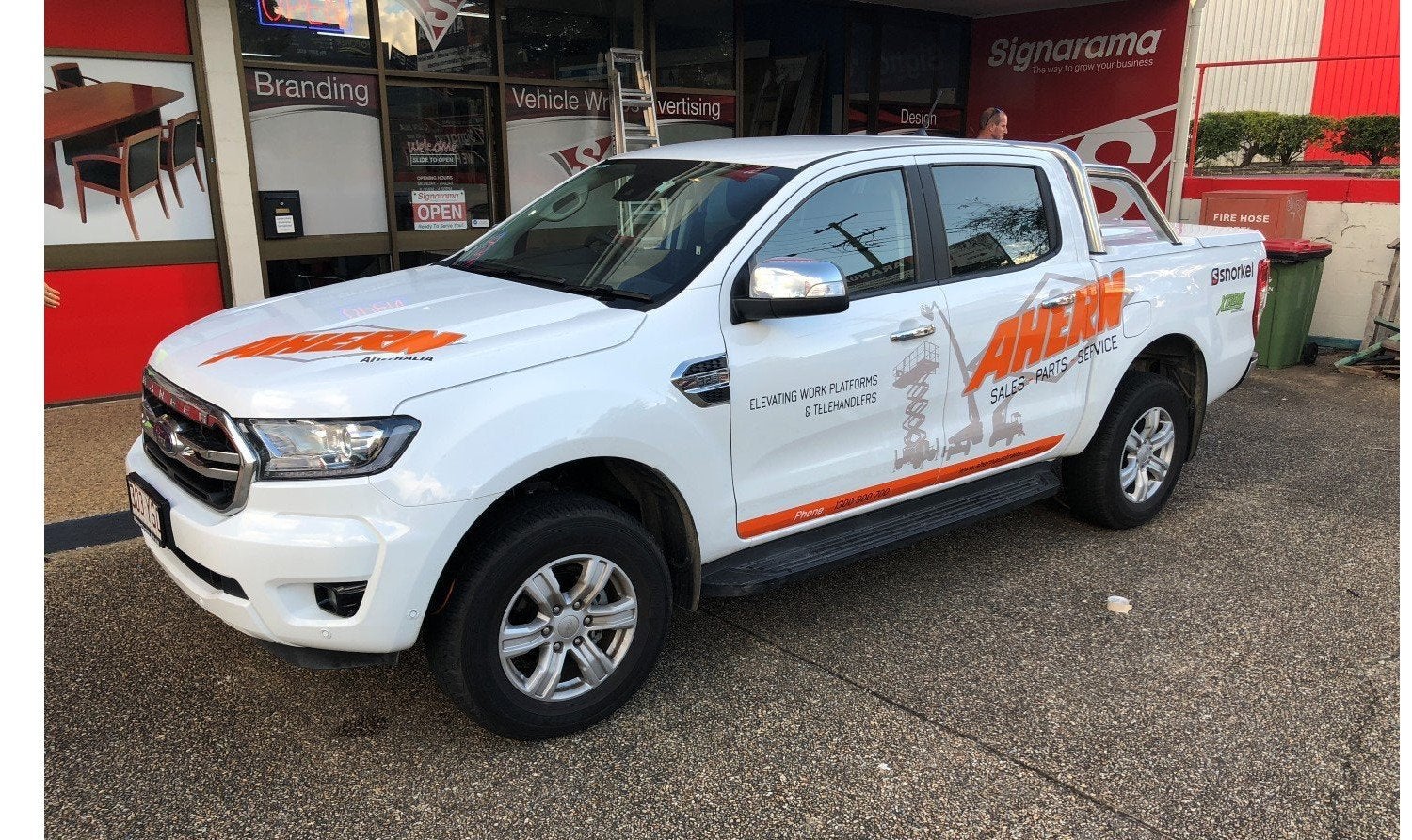 Ahern Ute Graphics - Fleet