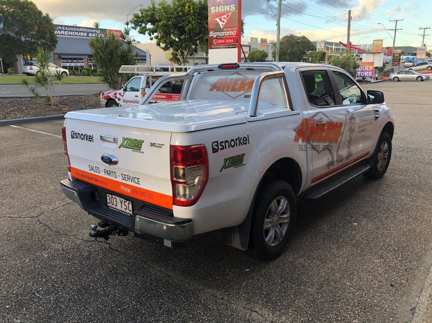 Ahern Ute Graphics - Fleet