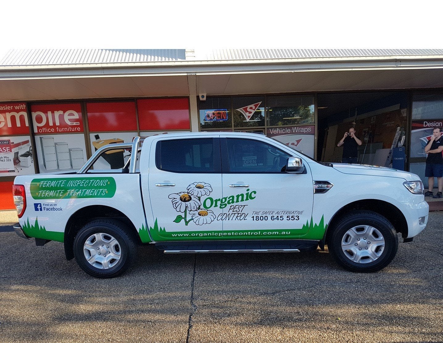 Organic Pest Control - Fleet Vehicle Graphics