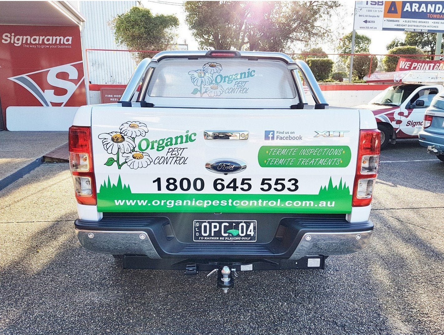 Organic Pest Control - Fleet Vehicle Graphics