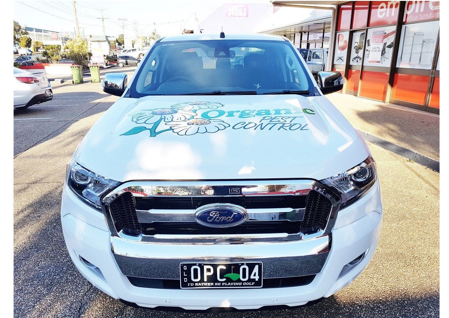Organic Pest Control - Fleet Vehicle Graphics