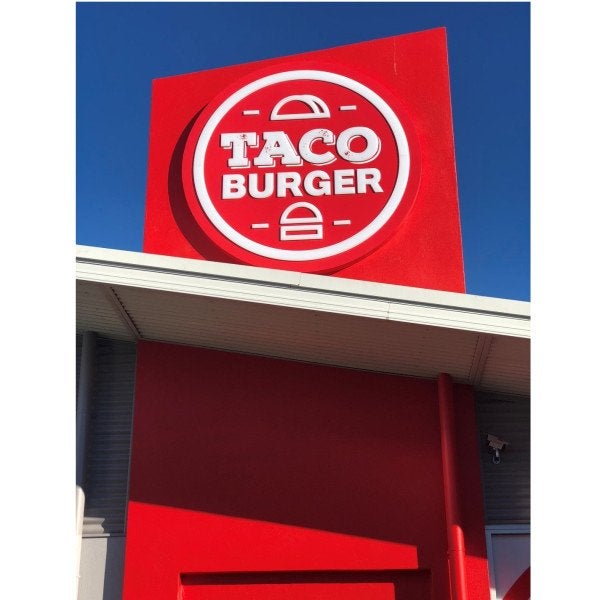Taco Burger - 3D Light boxes