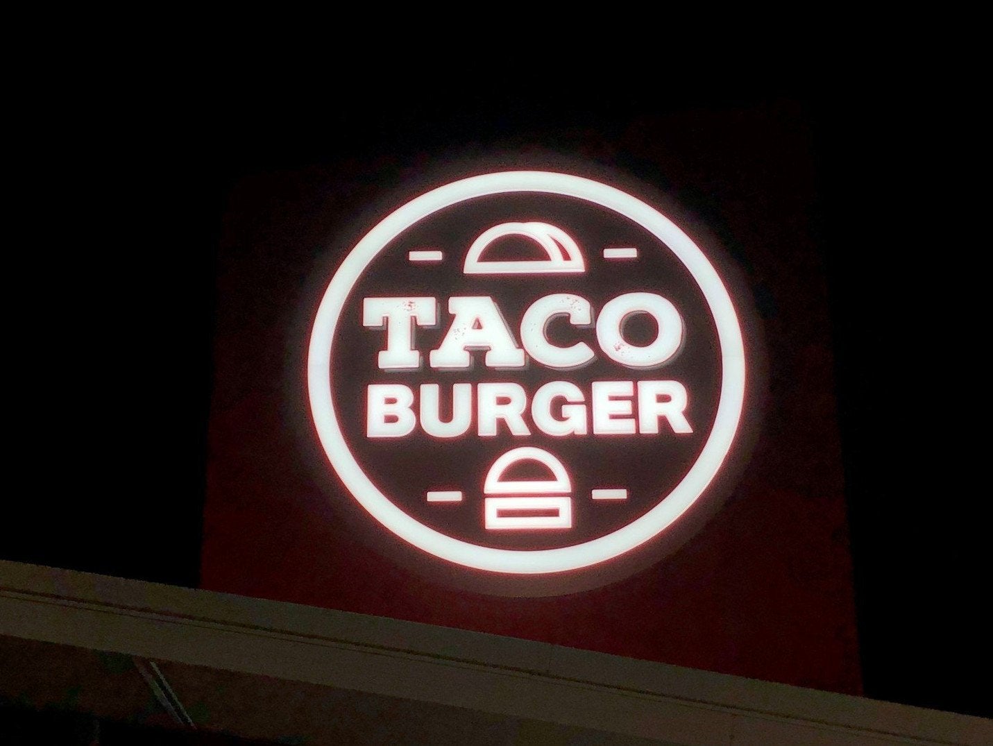 Taco Burger - 3D Light boxes