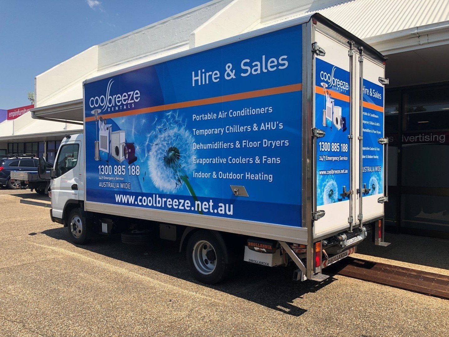 Cool Breeze Truck Graphics