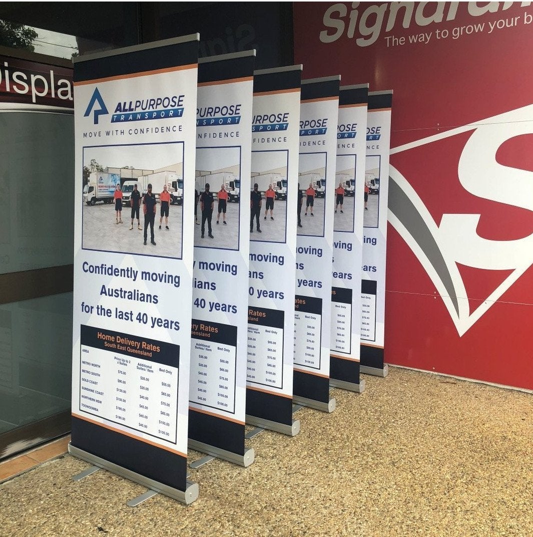 All Purpose Transport - Pull Up Banners