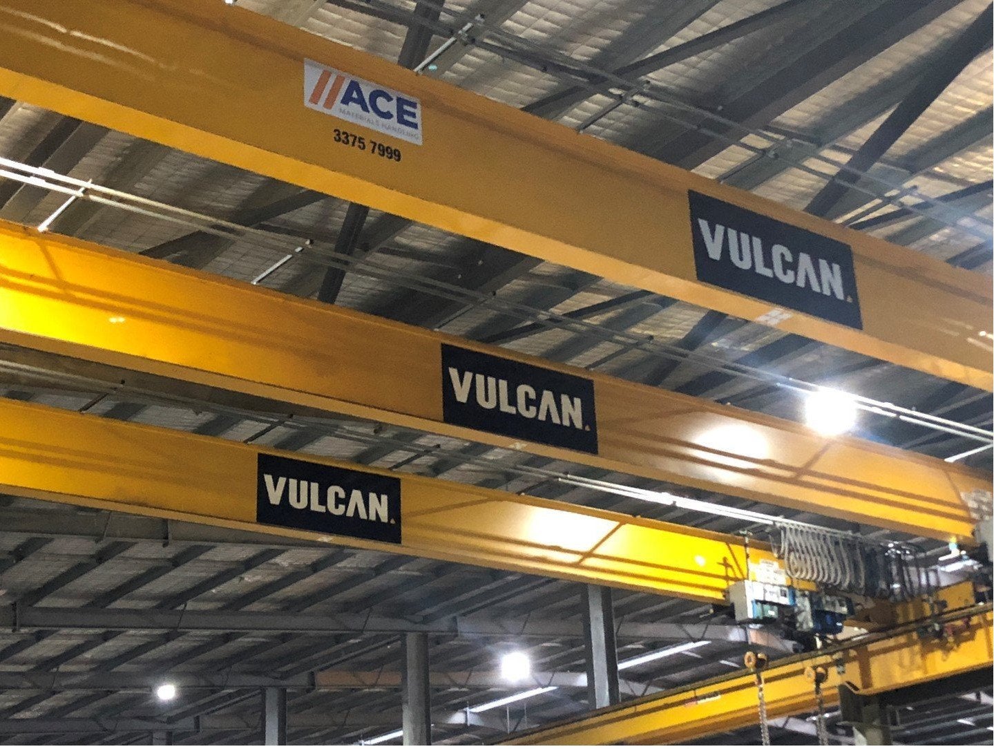 Vulcan - rebrand - Crane Signage
