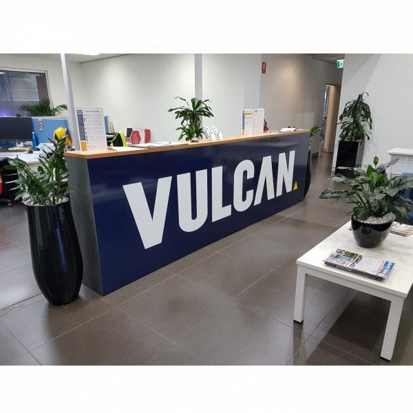 Vulcan - Rebrand - Counter graphics