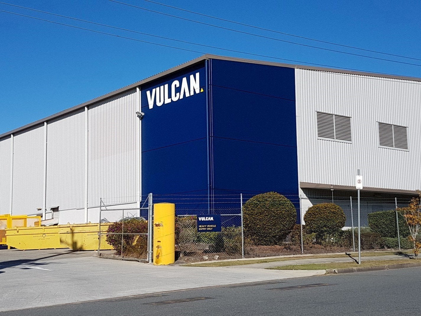Vulcan - Rebrand - Painted sign