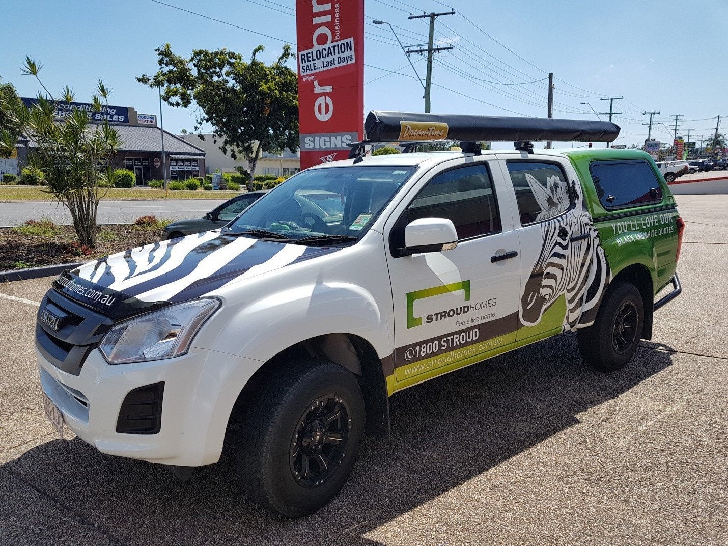 Stroud Homes - Vehicle Wrap with One Way vision