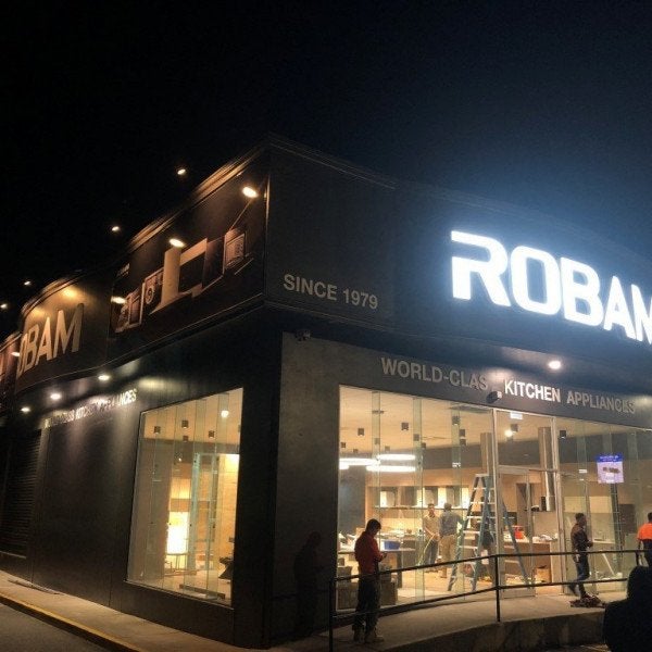 Robam - Frontlit Fascia Signage