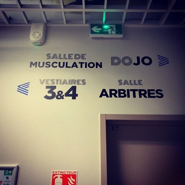 SIGNALETIQUE SALLE DE SPORT