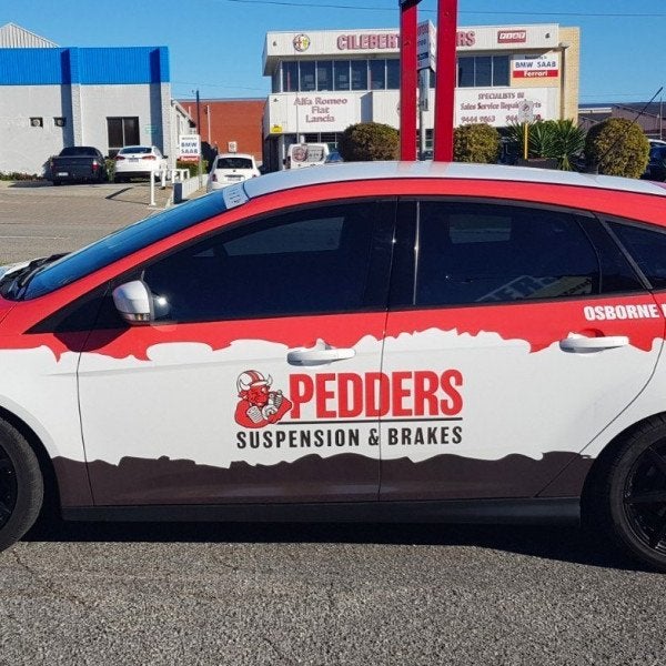 Pedders Vehicle Wrap