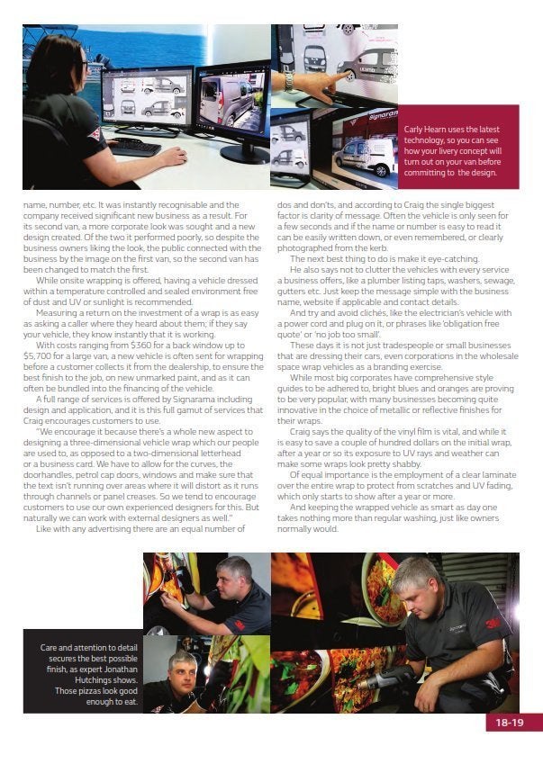 Renault Australia vehicle wrap article