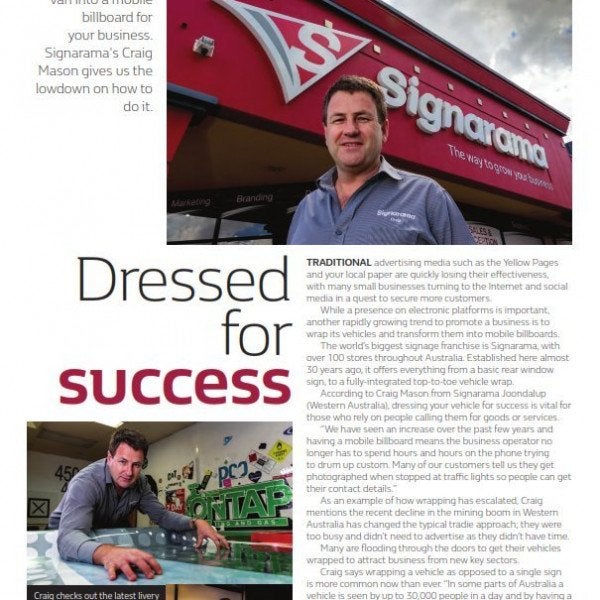 Renault Australia vehicle wrap article