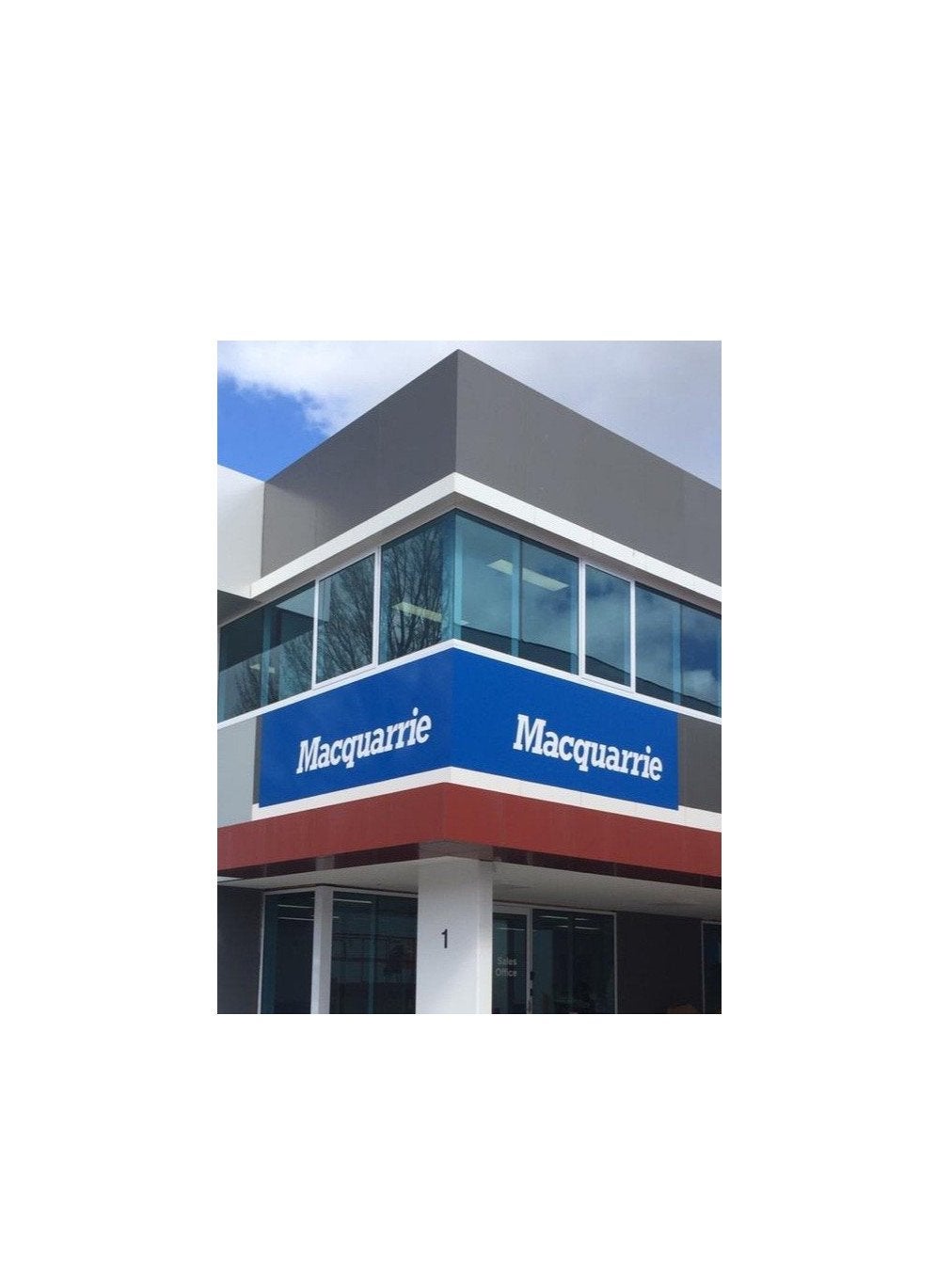 Business Signage in Aluminium Composite Panel - Port Melbourne