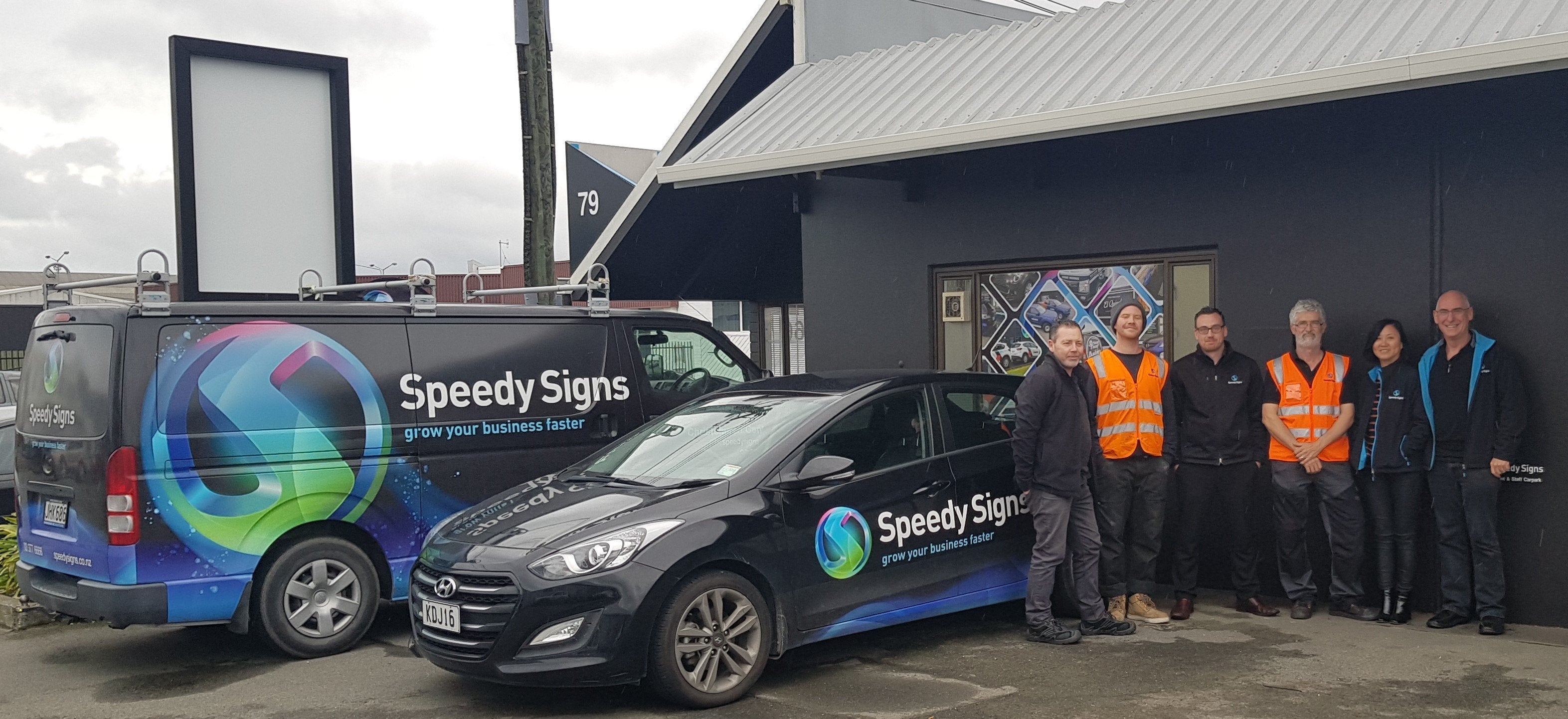 Speedy Signs Christchurch Central Our Signage Team