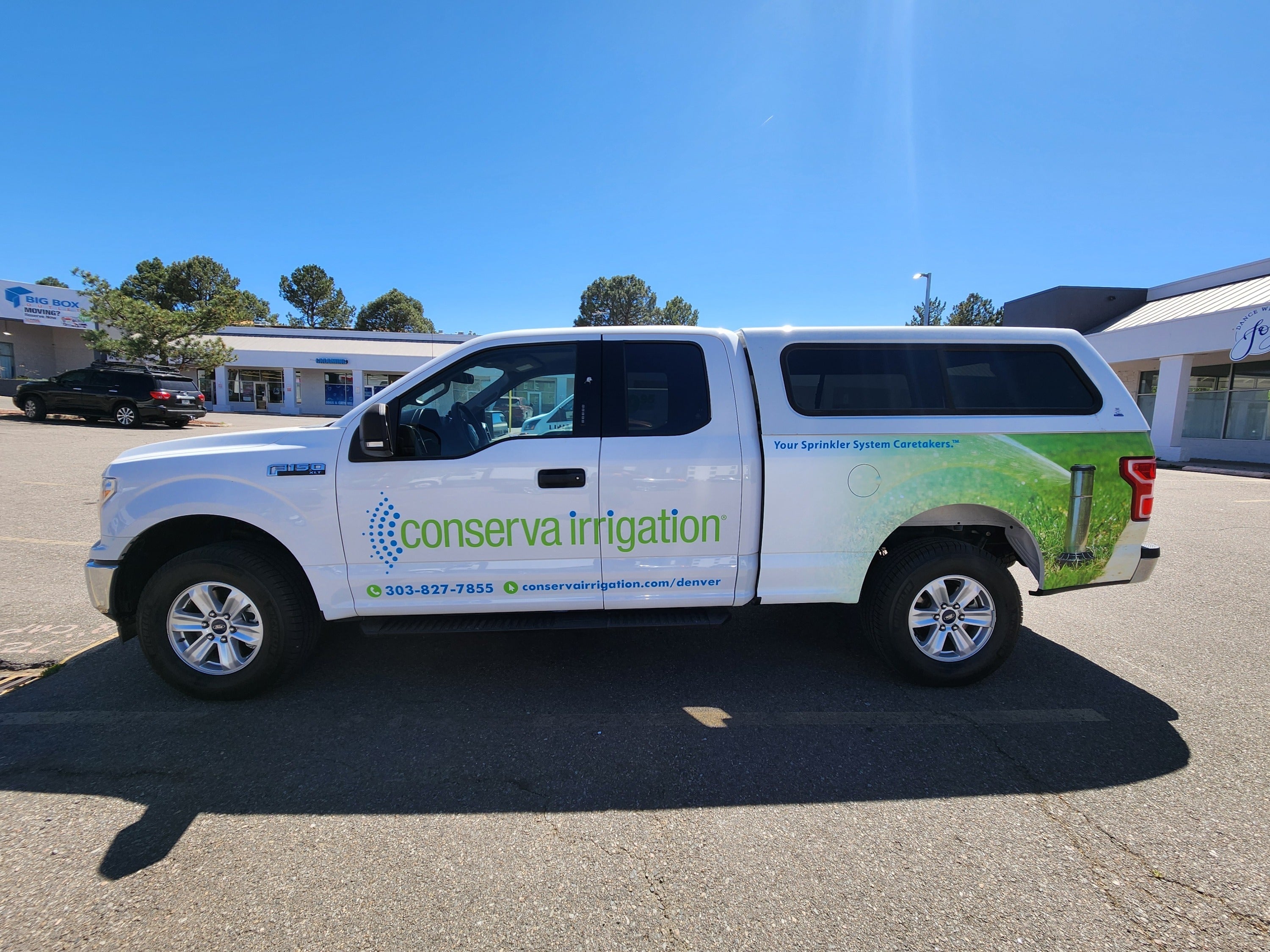 Flow in Motion: Partial Vehicle Wrap for a Professional Irrigation Company