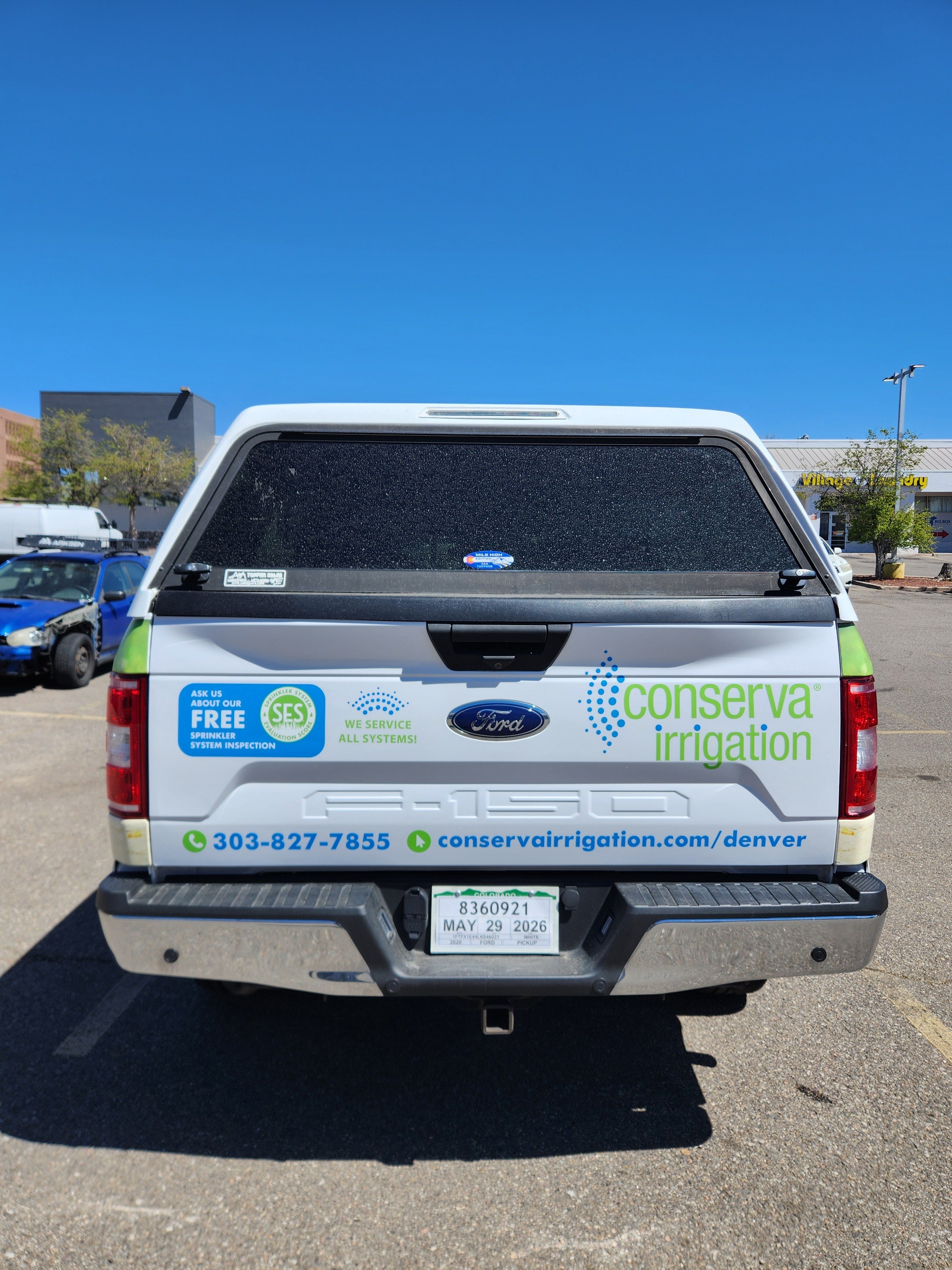 Flow in Motion: Partial Vehicle Wrap for a Professional Irrigation Company