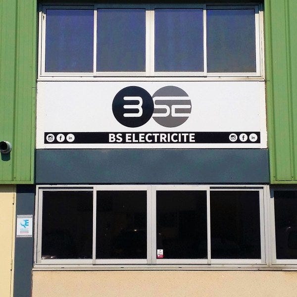 panneau dibond enseigne val parisis signarama