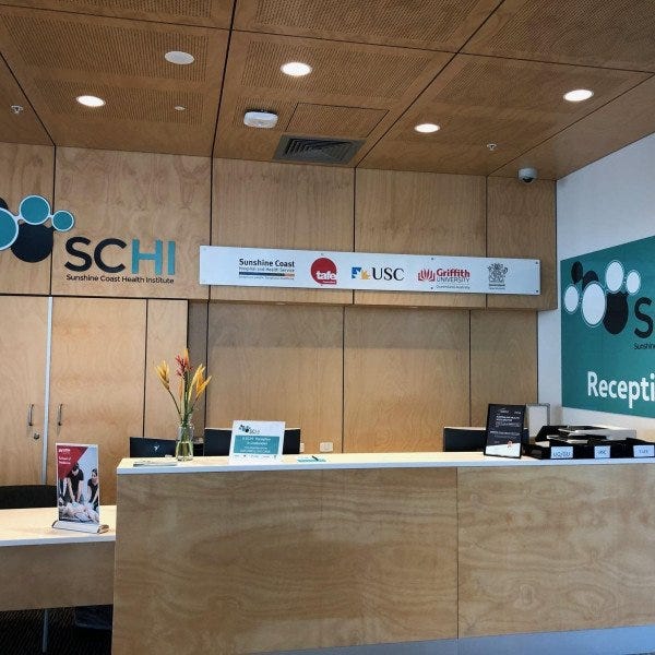 SCHI- Reception signage