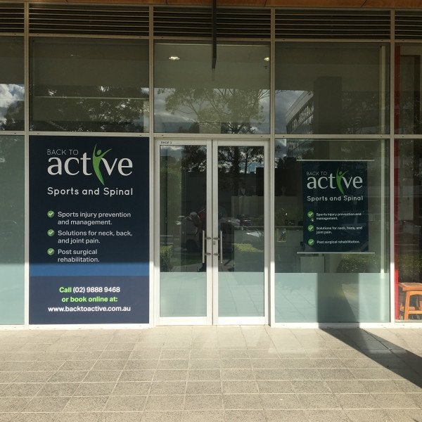 Back To Active Sport and Spinal
