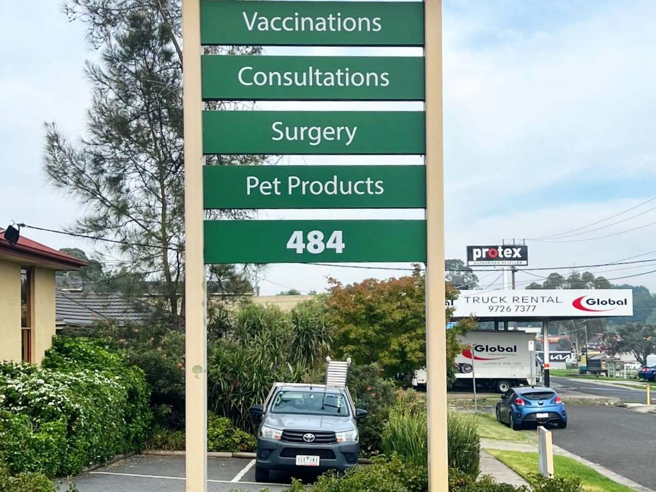 Window graphics for Yarra Ranges Animal.
