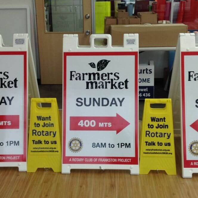 A Frame Signs