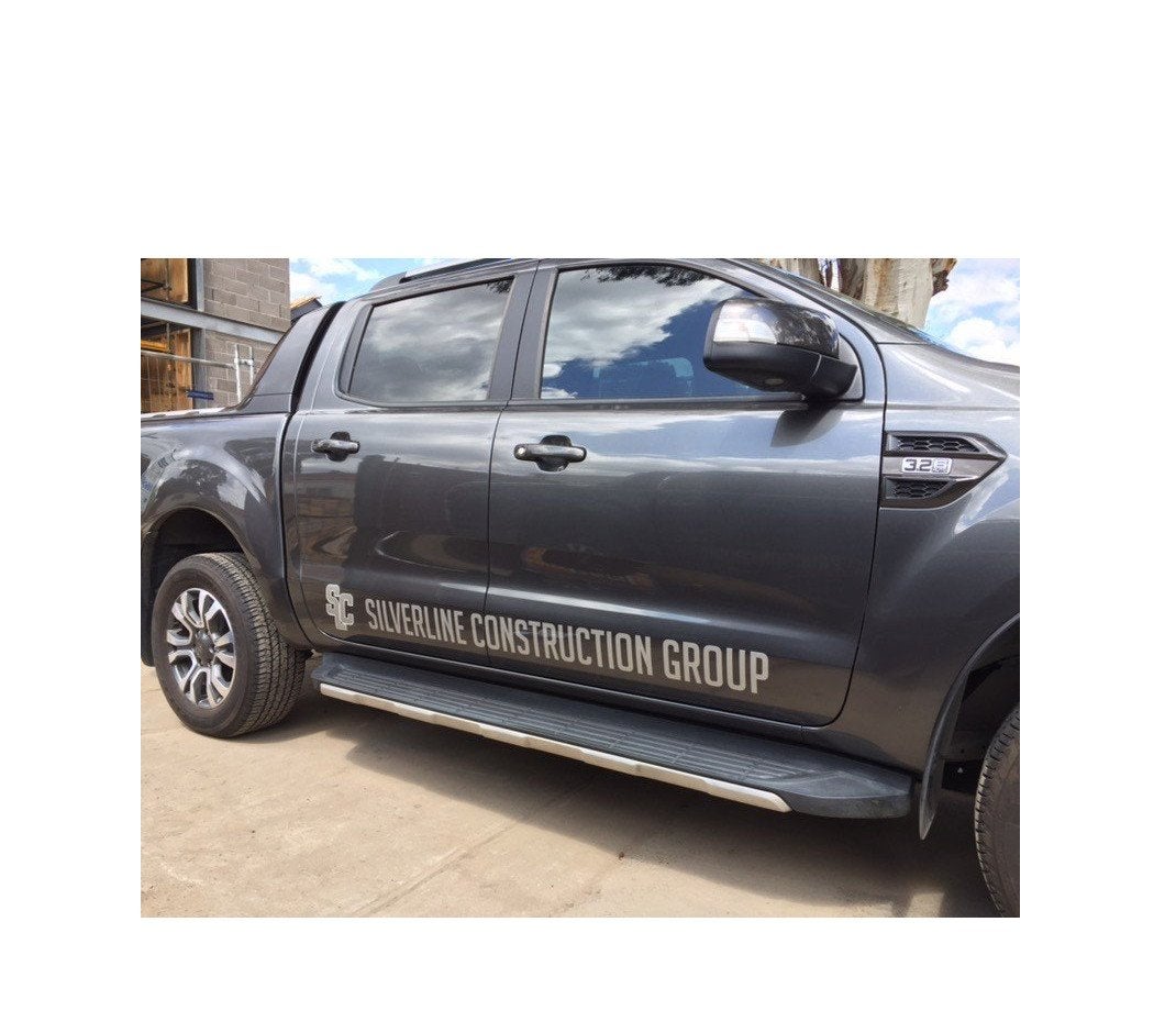 Vehicle Lettering - Silverline Constructions Group - Dooren