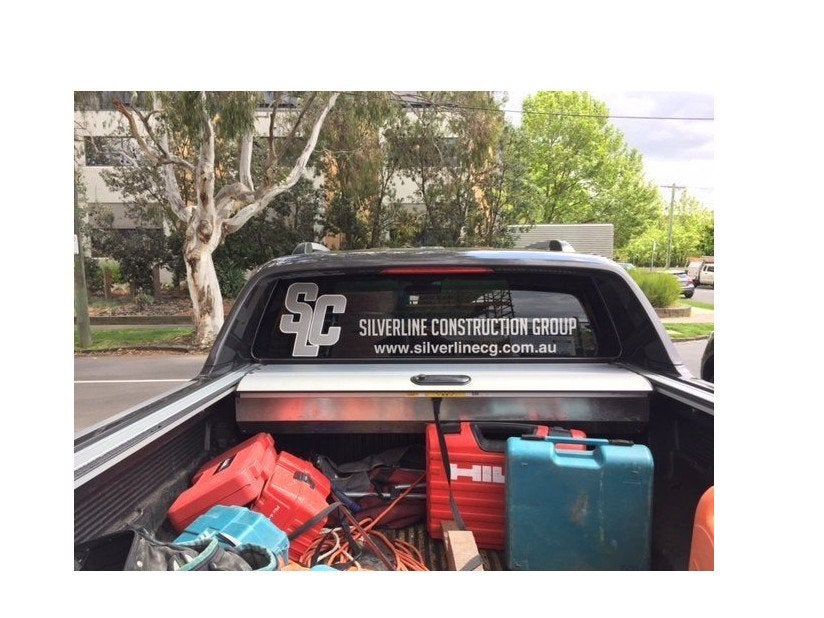 Vehicle Lettering - Silverline Constructions Group - Dooren