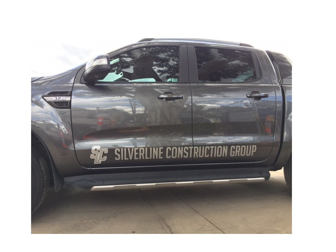 Vehicle Lettering - Silverline Constructions Group - Dooren
