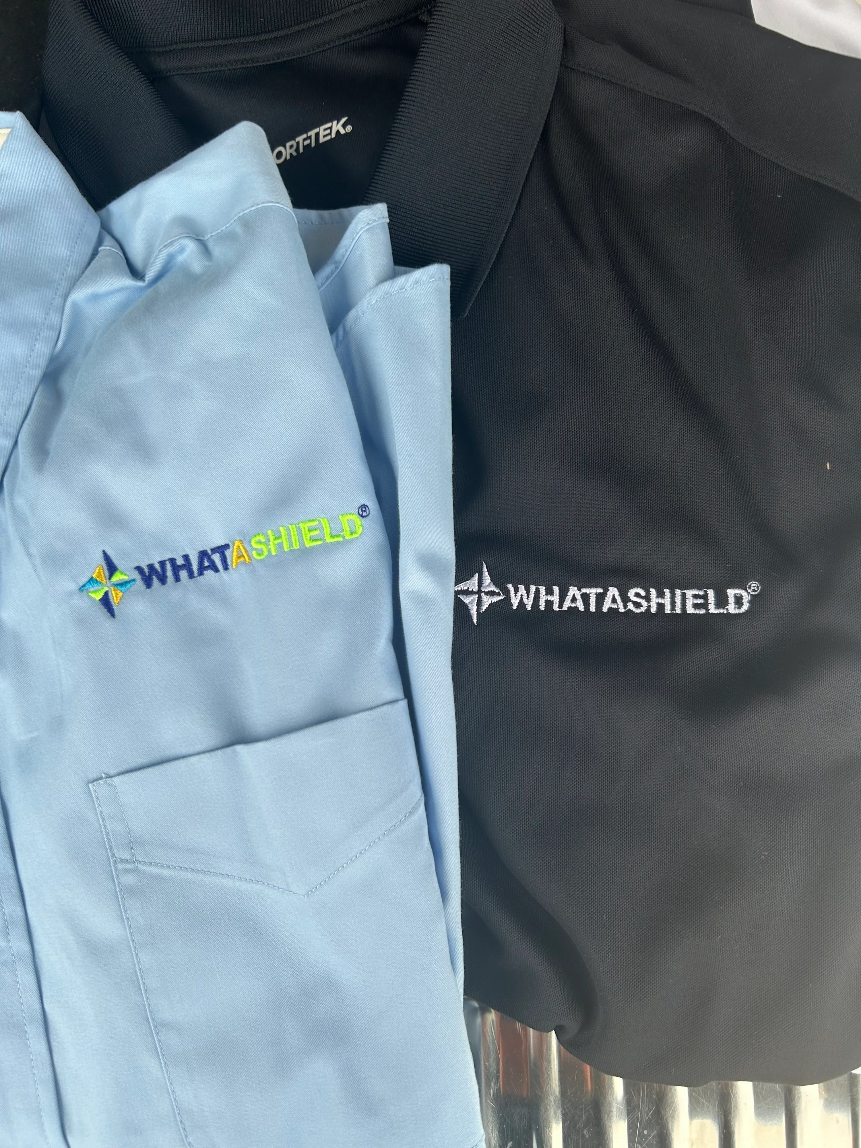 Custom Embroidered Apparel for WhatAShield