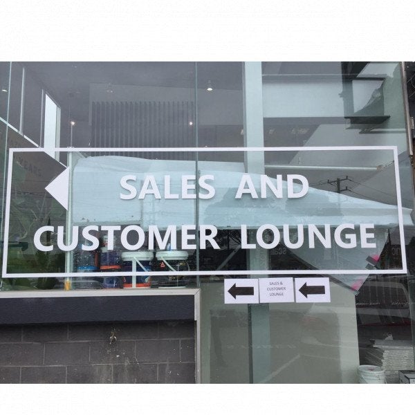 Window Graphics - Max Kirwan Mazda - Preston