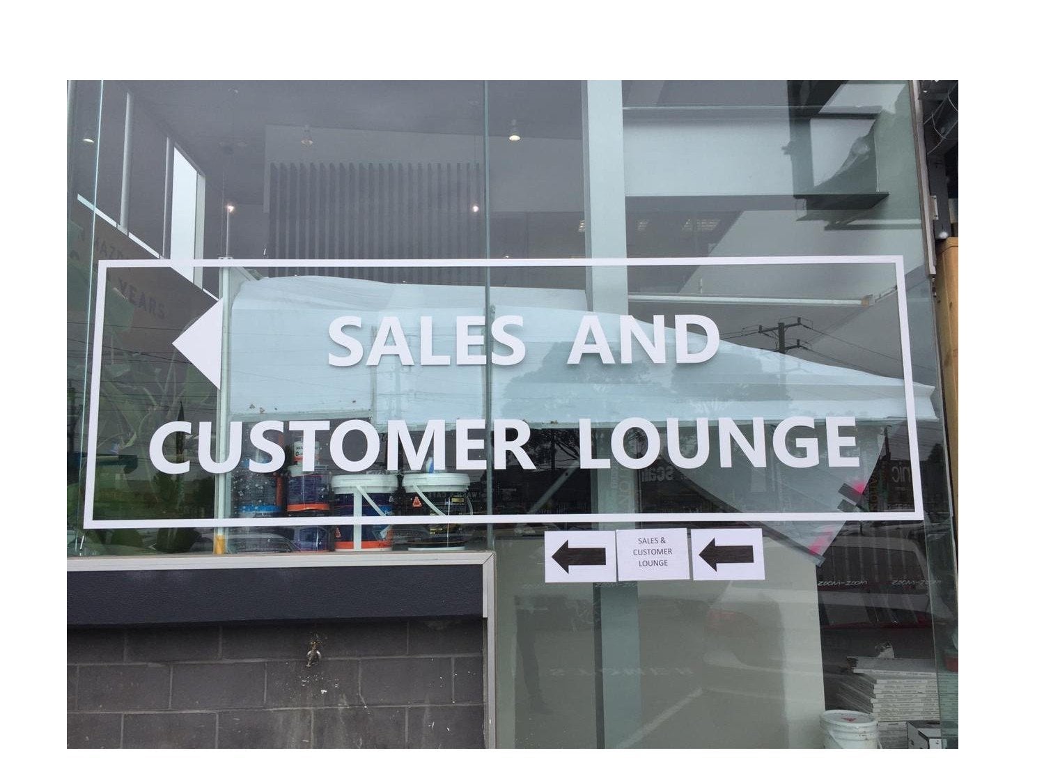 Window Graphics - Max Kirwan Mazda - Preston