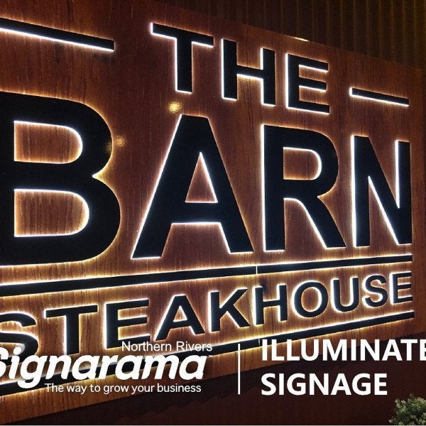 Custom Lightbox Building Sign