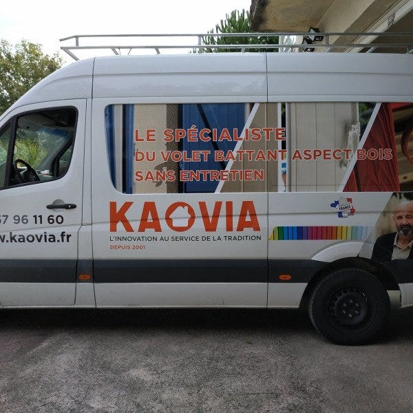 Marquage véhicule - KAOVIA - Signarama Bordeaux Sud