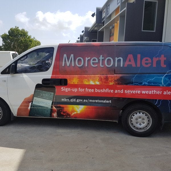 Moreton Bay Van Wrap