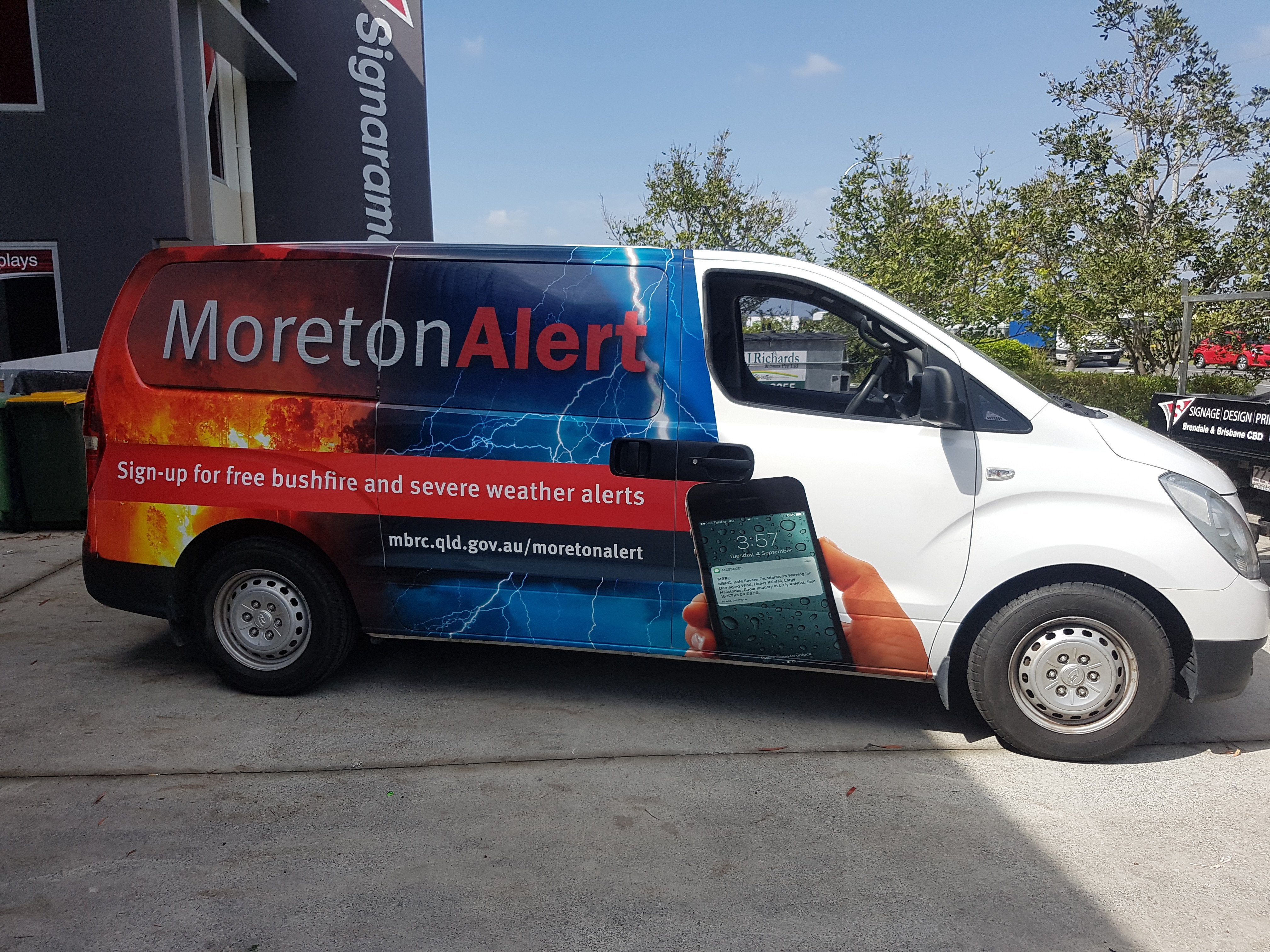Moreton Bay Van Wrap