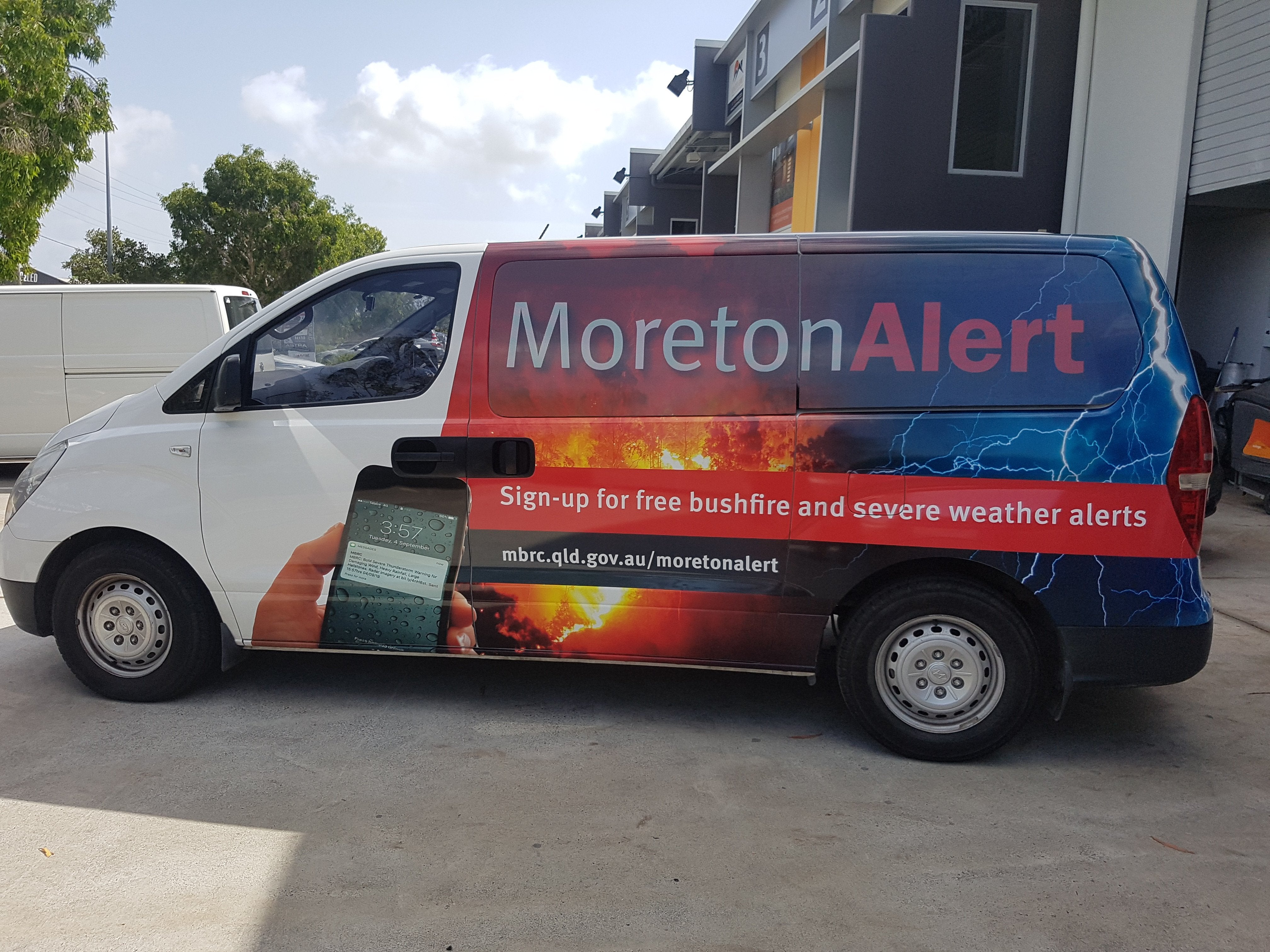 Moreton Bay Van Wrap