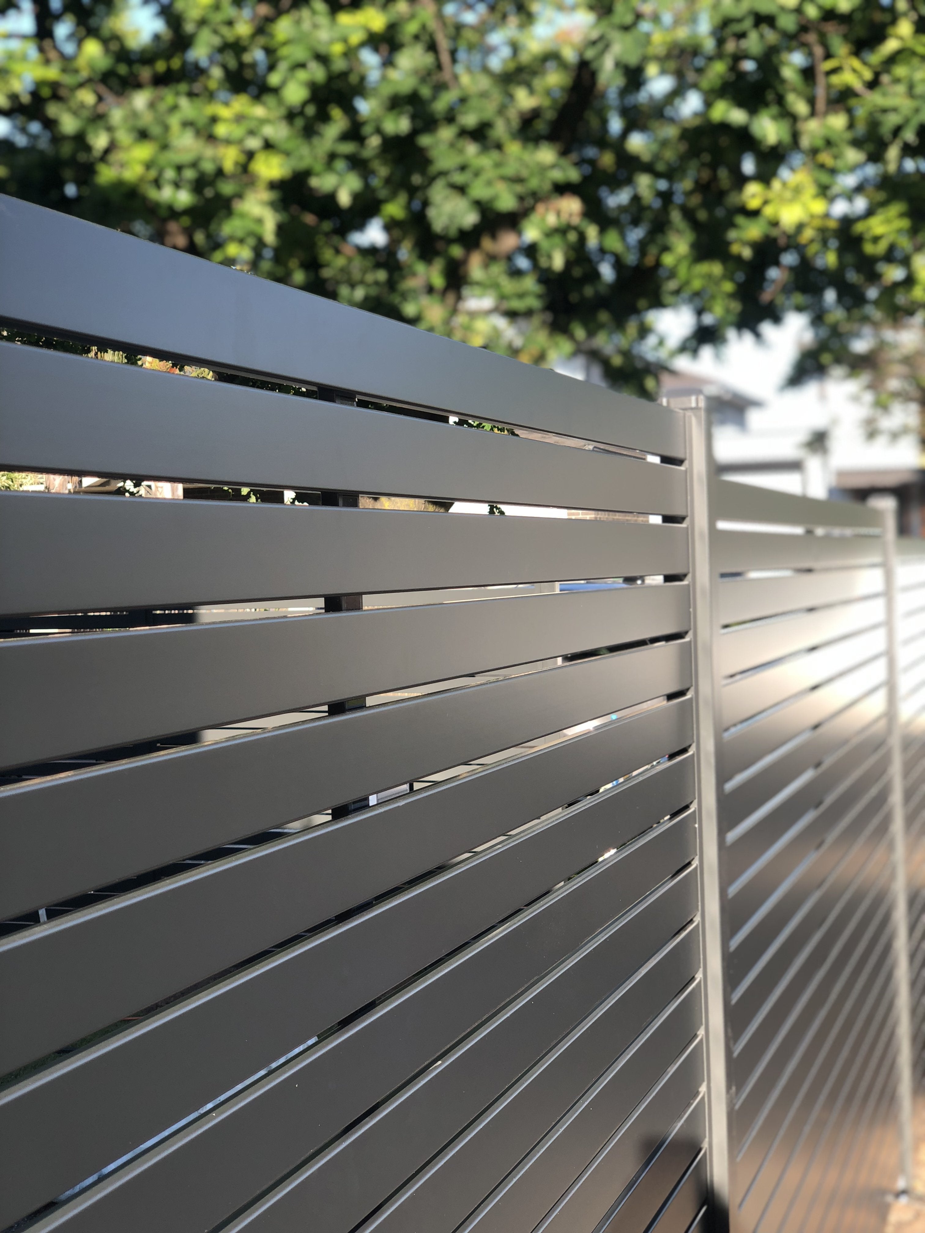 Aluminium Slat Fencing - Online Fence Supplies