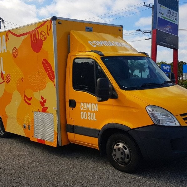 Comida do Sul Full Wrap Truck