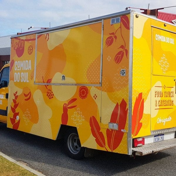 Comida do Sul Full Wrap Truck