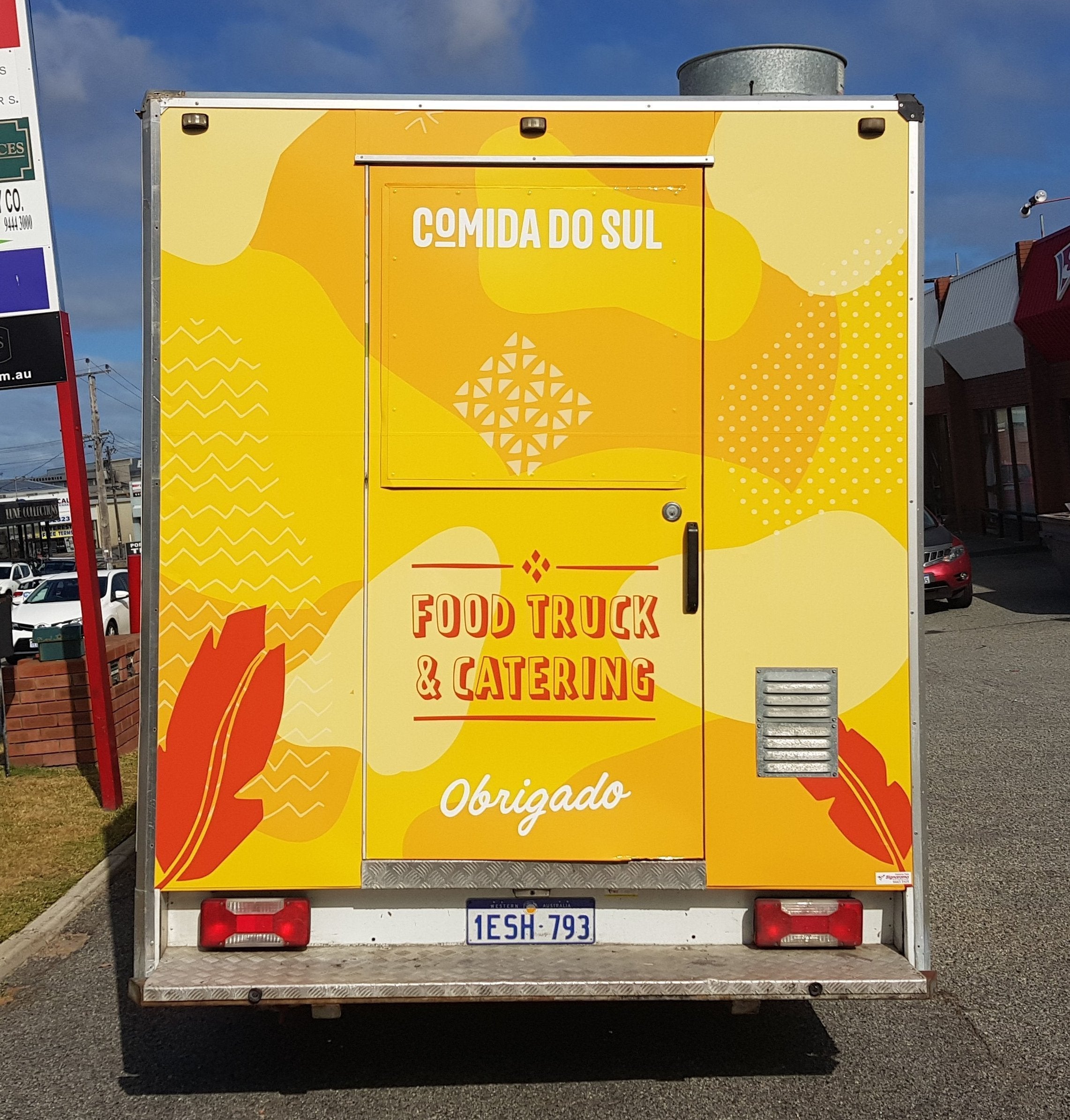 Comida do Sul Full Wrap Truck