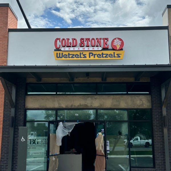Cold Stone_Channel Letters_Exterior Sign