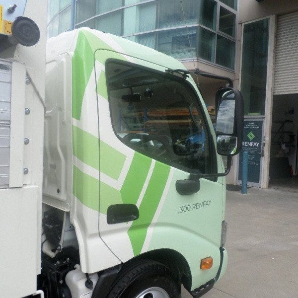 Full vehicle wrap truck head