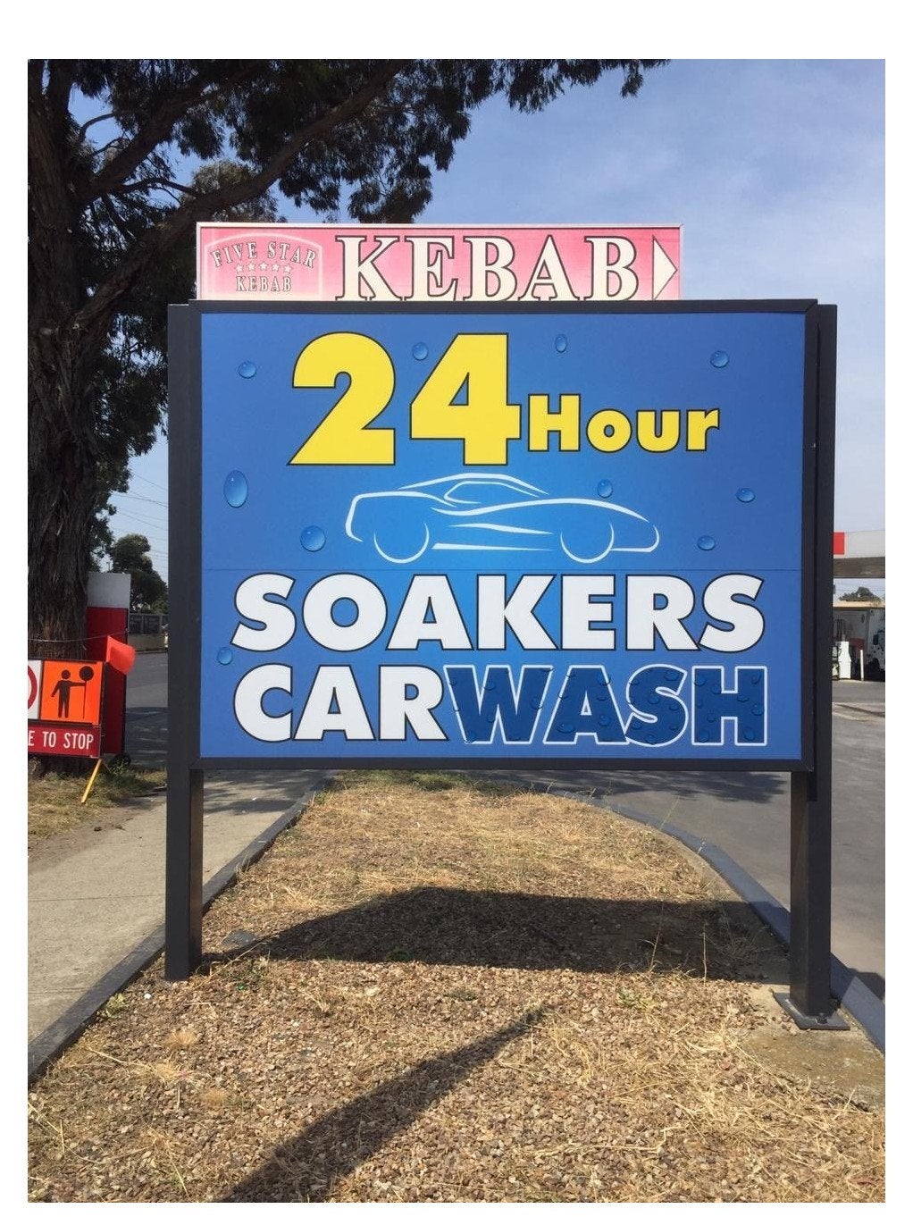 Soakers Car Wash - Reservoir - Lightboxes