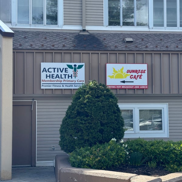 Outdoor Business Signs Installed in Farmington, CT | Active Health