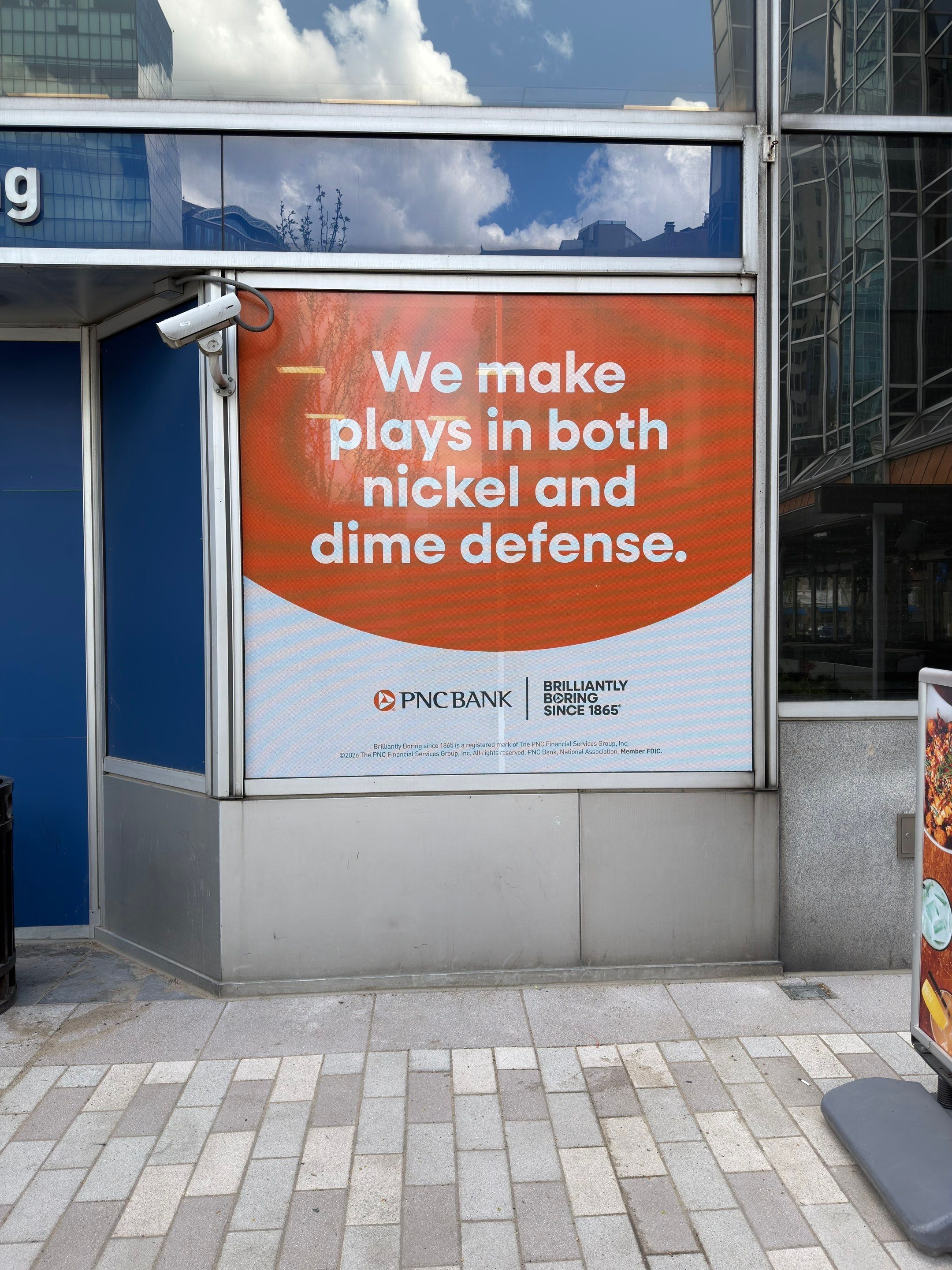 NFL Draft Week | PNC Bank Window Graphics | Downtown Pittsburgh, PA
