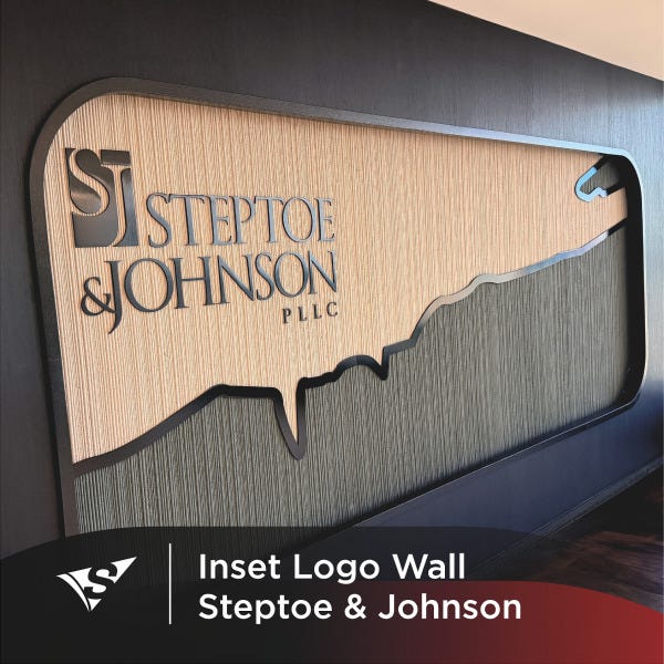 Steptoe & Johnson Inset Logo Wall