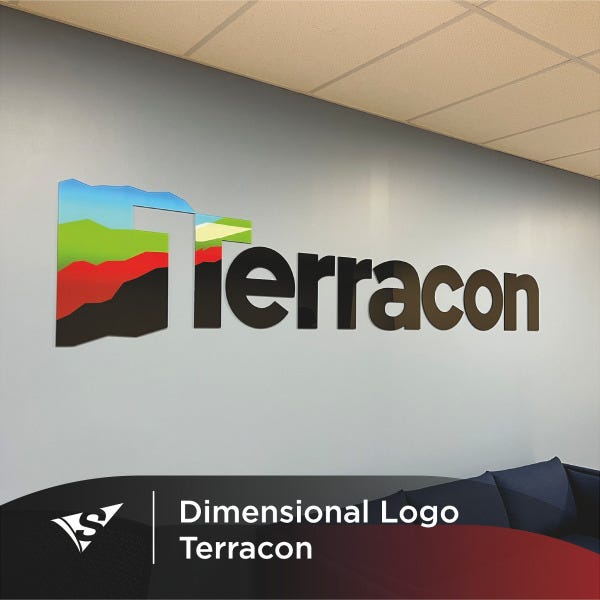 Dimensional Letters for Terracon