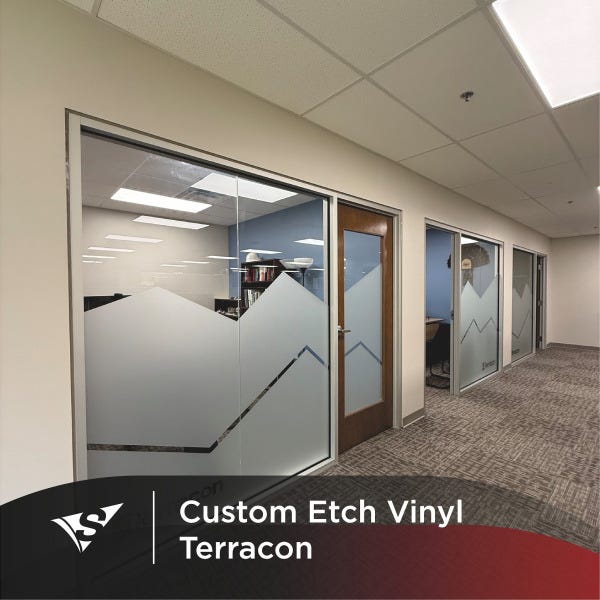 Office Privacy Vinyl for Terracon